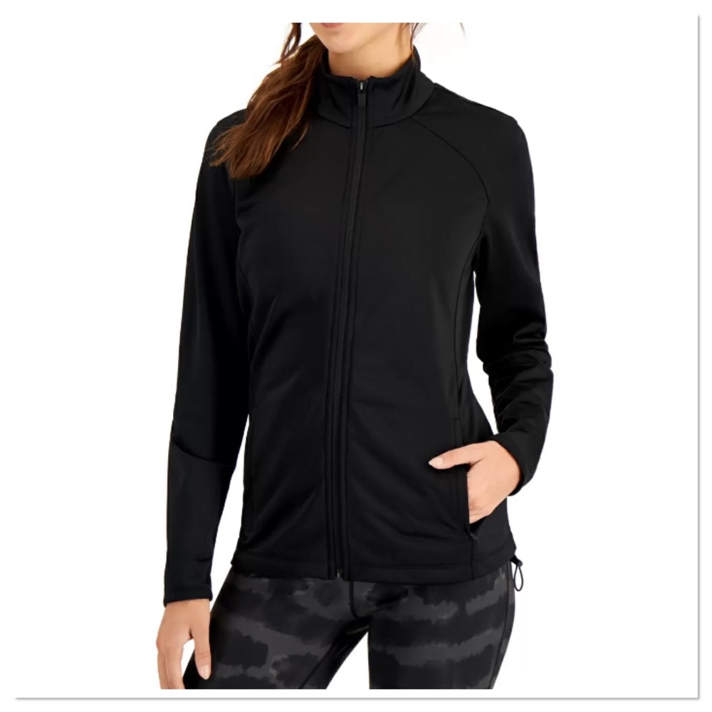 ideology Womenโs Off Duty Fleece Jacket S NWT